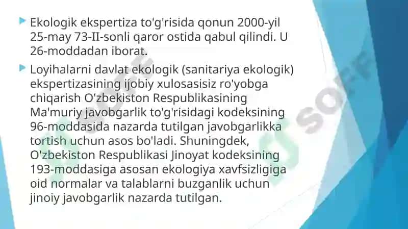 Ekologik ekspertiza 2