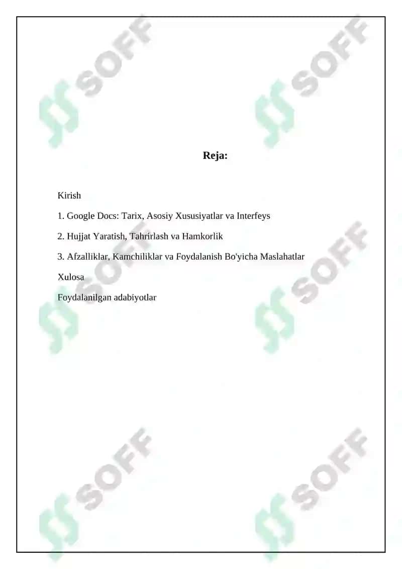 Google Docs 2
