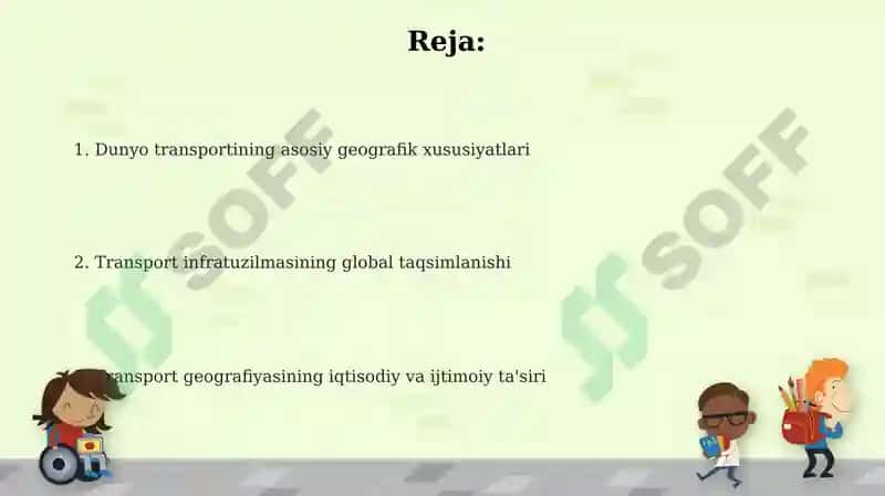 Jahon transporti geografiyasi 2