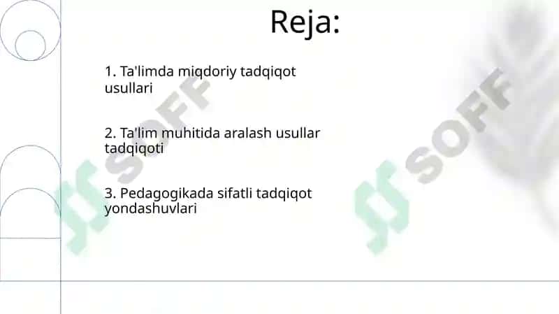 Pedagogika fanining ilmiy tadqiqot metodlari 2