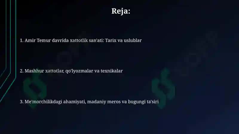 Amir Temur davrida kitobat san'ati 2