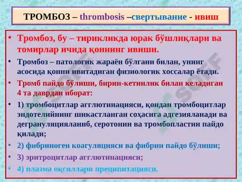 ПАТОЛОГИК АНАТОМИЯ 2