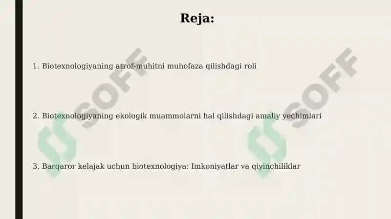 Biotexnologiyaning atrof-muhitni saqlashda roli 2