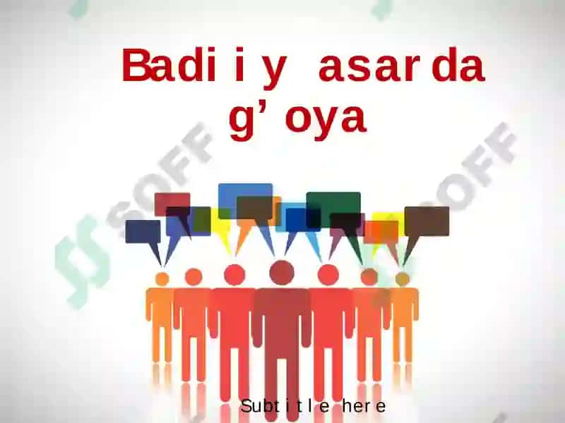 Badiiy asarda g’oya 2