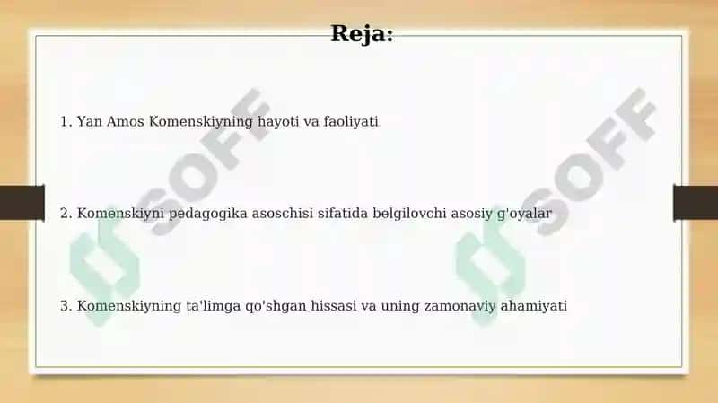 Yan Amons Komenskiy -pedagogika asoschisi 2