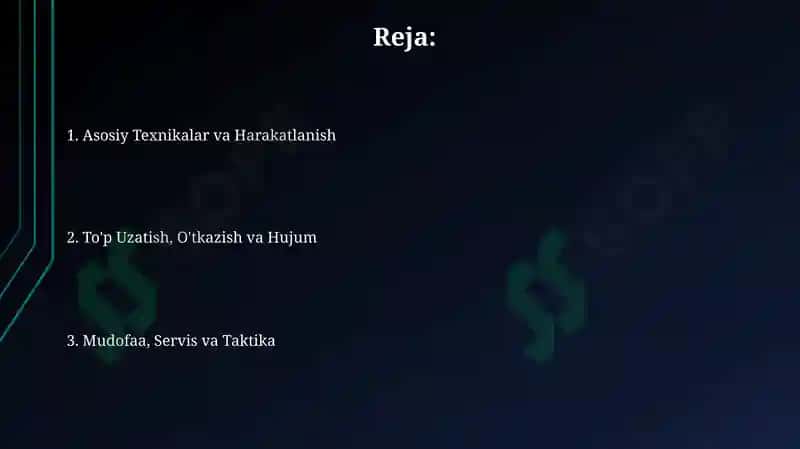 Voleybol texnikasi 2