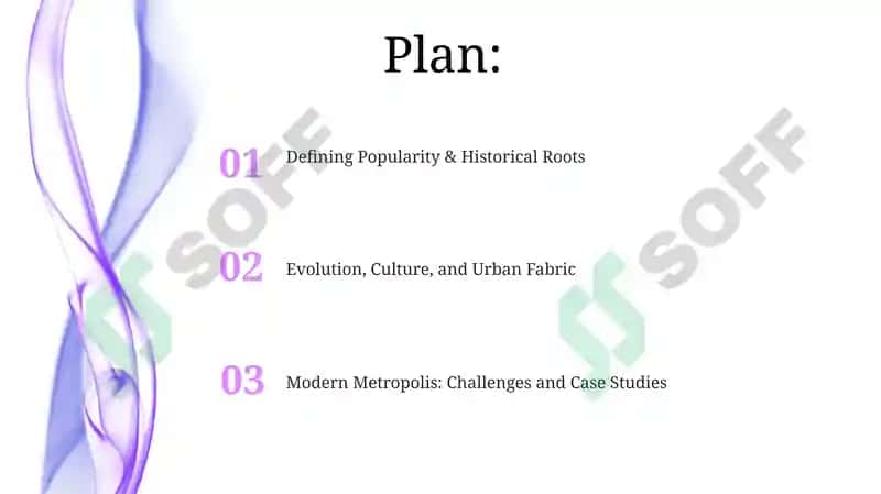Popular cities. The history of a city 2