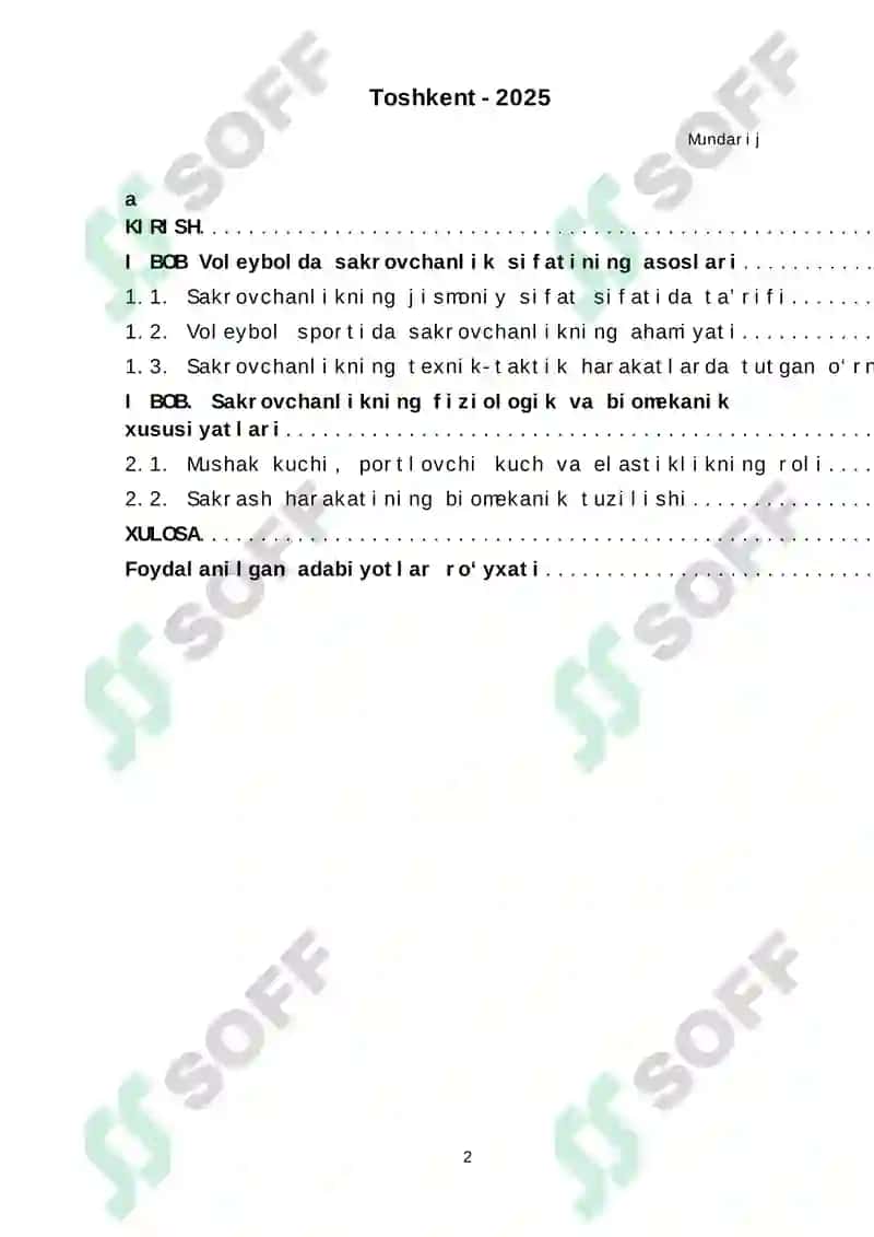 Voleybolda sakrovchanlik sifatlarini oshirish 2