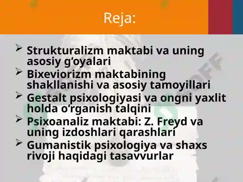 Psixologik  maktablar 2