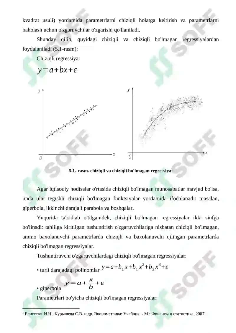 Chiziqsiz Regressiya 2