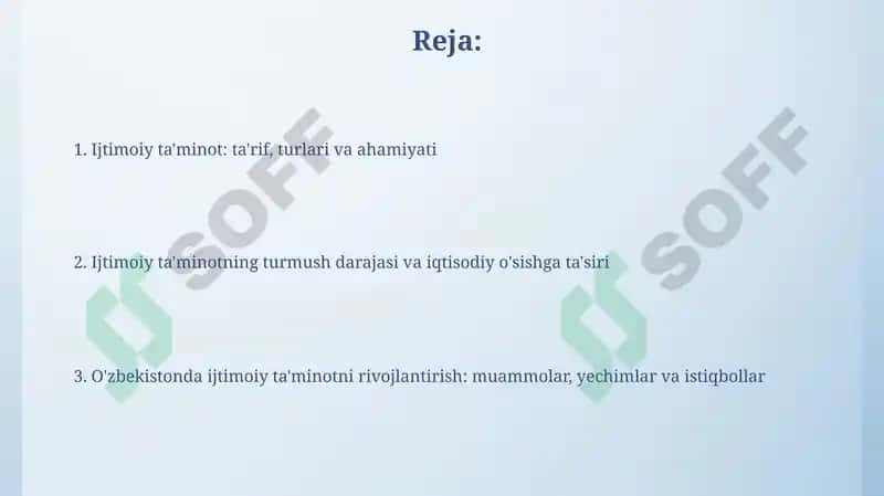 Ijtimoiy ta'minot 2