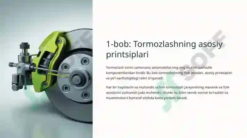 Avtomobillarni tormozlash dinamikasi 2
