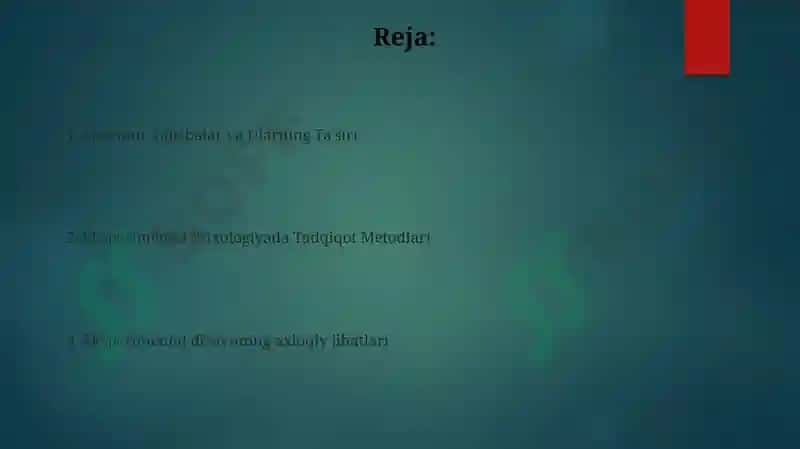 Eksperimental psixologiya 2