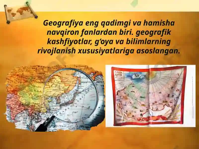Geografiyaning rivojlanish bosqichlari 2