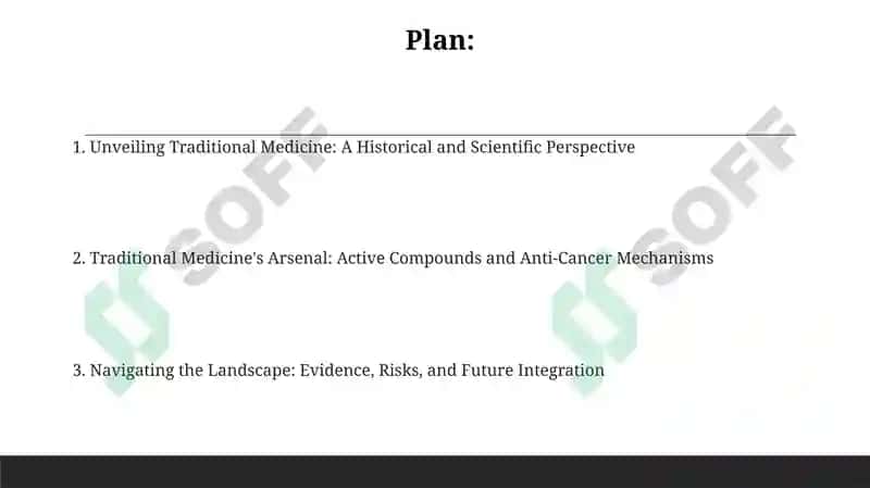 Traditional Medicine and Cancer 2