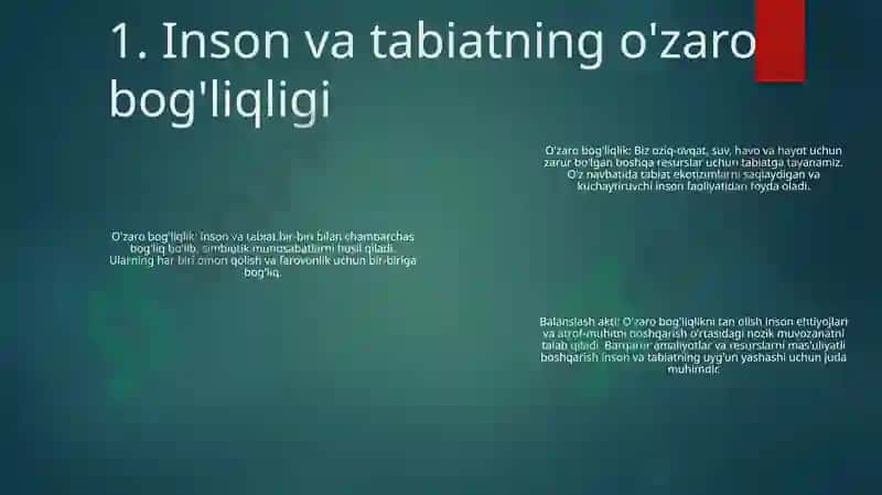 Inson Va Tabiat 2