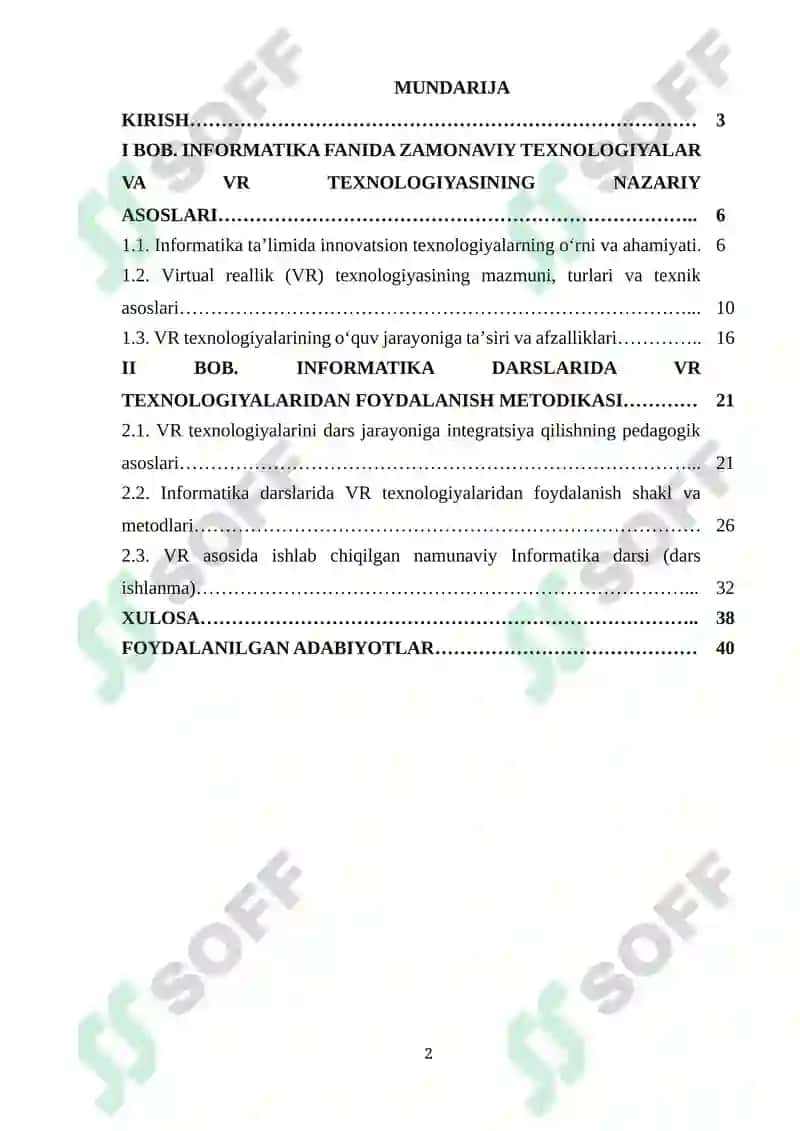 Informatika darslarida VR texnologiyalarini qo‘llanilishi 2