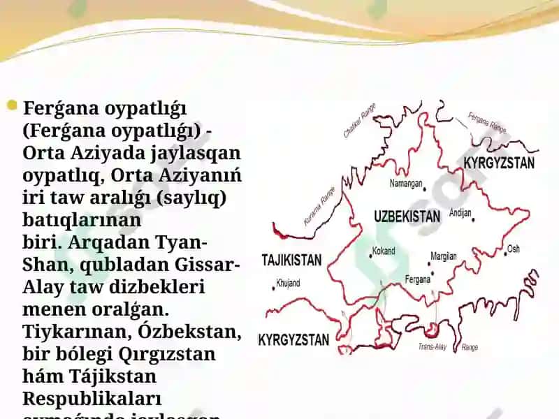 Ferǵanaoypatlıǵı qalaları 2