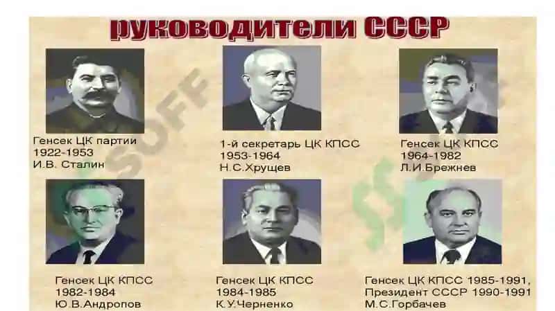 SSSR dalati raxbarlari 2