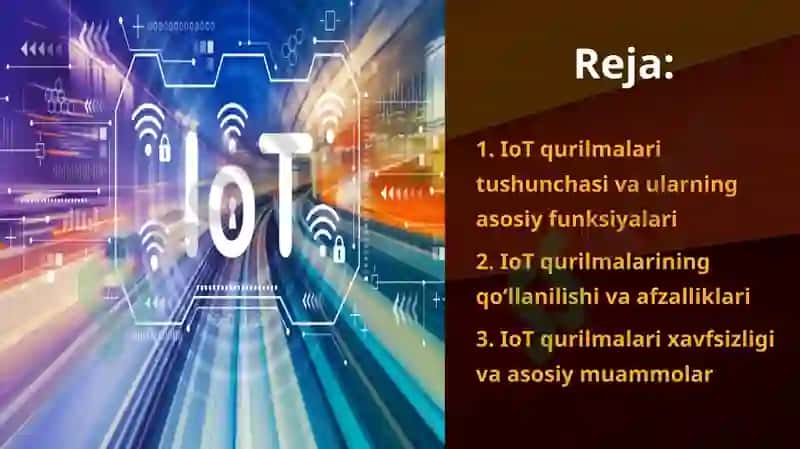 IoT qurilmalari va ularning va xavfsizlik masalalari 2