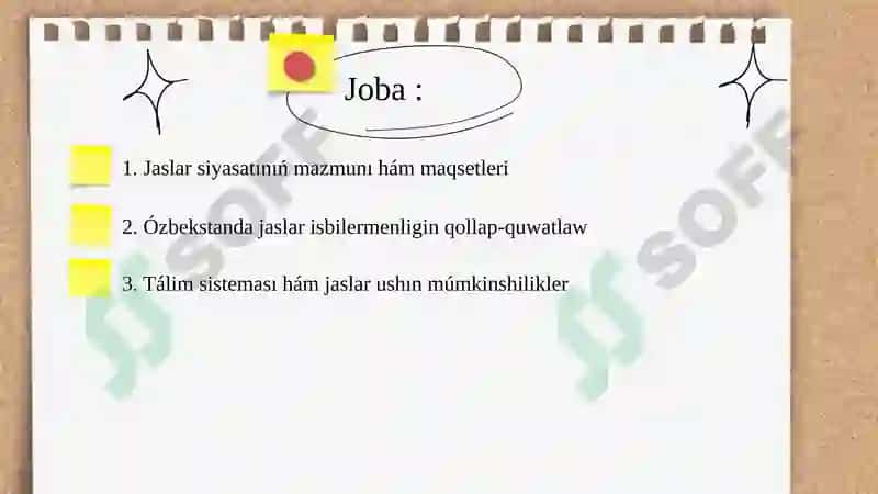 Oʻzbekstanin jaslarga tiyisli mamleket siyasati 2