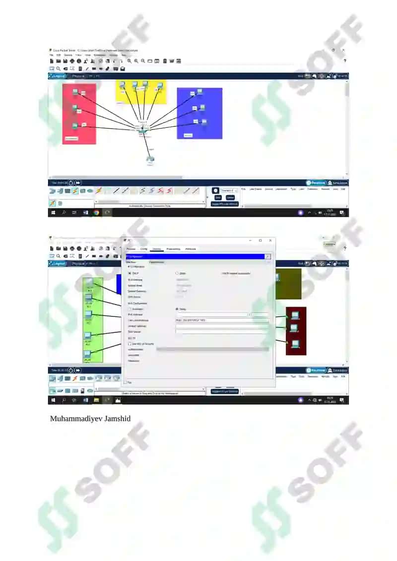 CISCO PACKET TRACERDA WAN TARMOG’INI LOYIHALASH VA QURISH 2