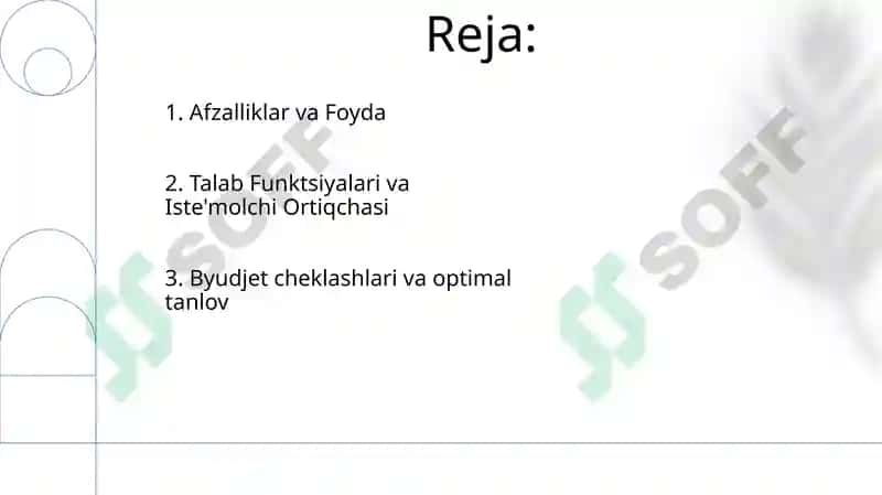 Istemolchilar nazariyasi 2