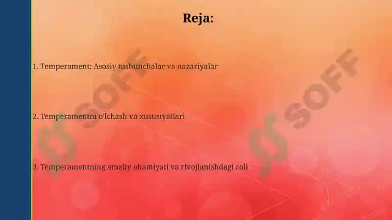 Temperament va uning nazariyalari 2