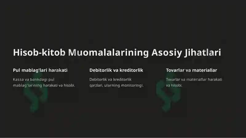 Hisob-kitob Muomalalari Ichki Auditi 2