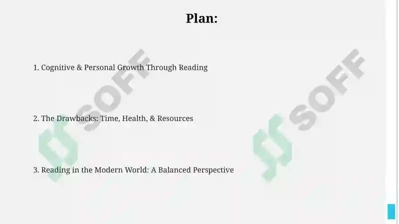Pros and cons of reading books 2
