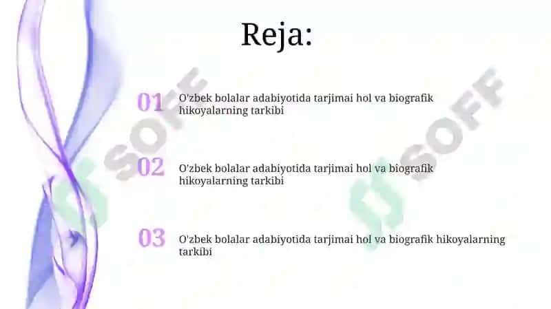 Oʻzbek bolalar adabiyotda tarjimai hol va biografik hikoyalarning tarkibi 2