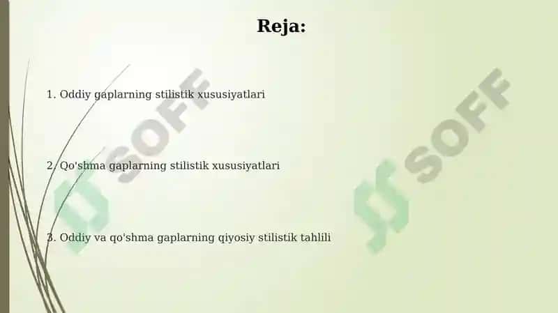 Oddiy va Murakkab Gaplarning Stilistik Xususiyatlari 2