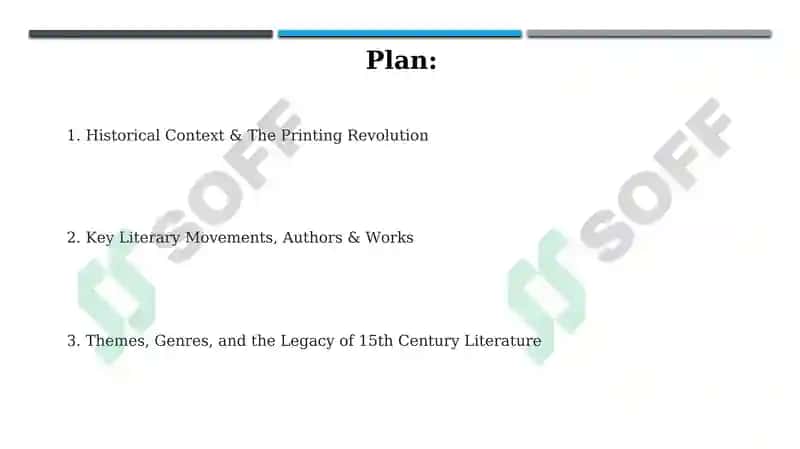 Literature of 15th century 2