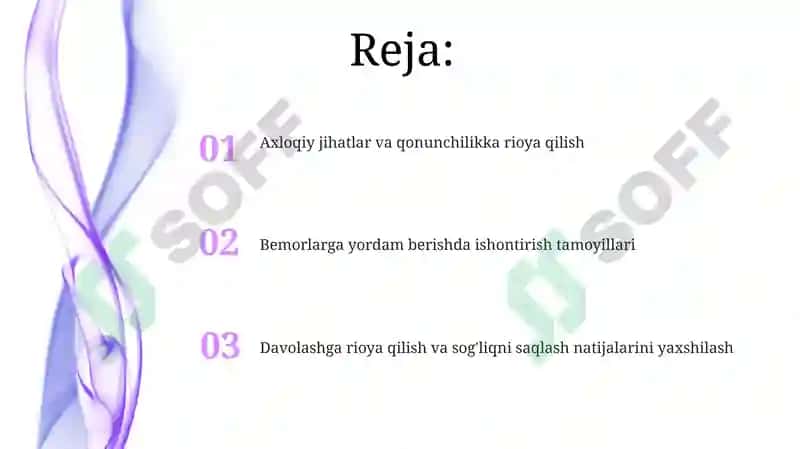 Ta'sirlash qonunlarining tibbiyotdagi ahamiyati 2