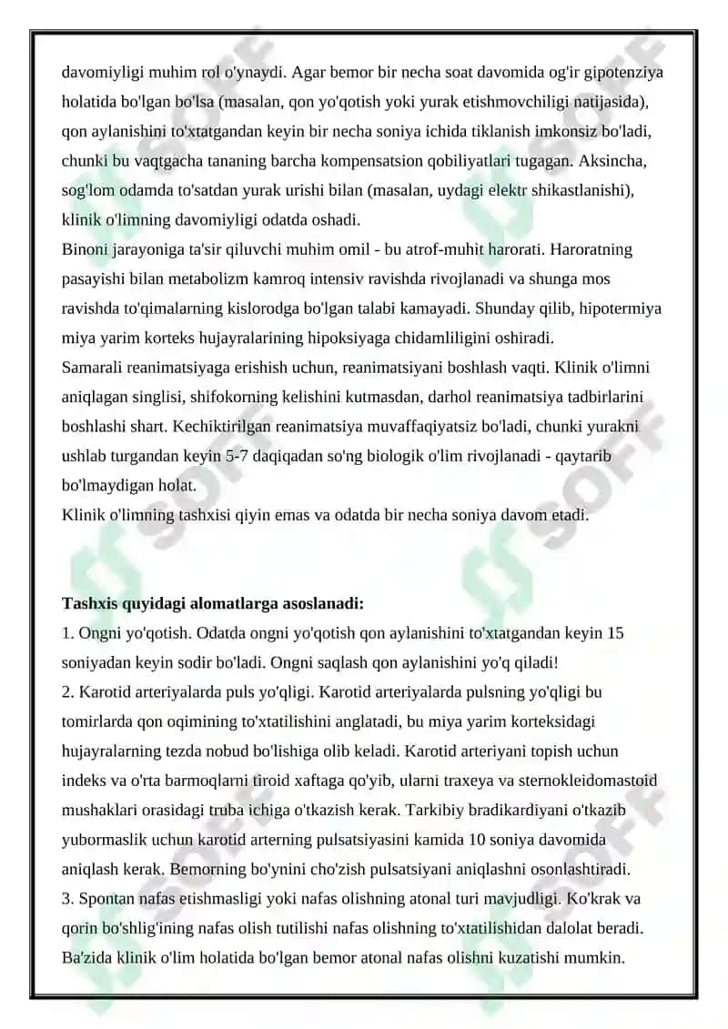 O’lim Haqida Tushuncha 2