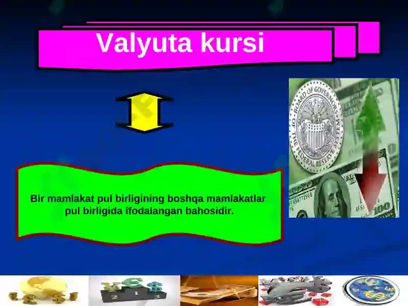 O'zbekiston Respublikasida Pul Tizimi 2