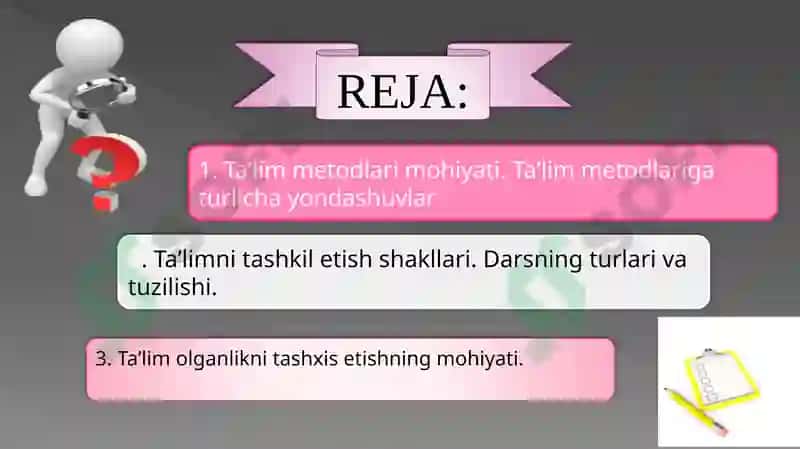 Ta’lim Metodlari va Vositalari 2