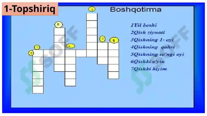Mantiqiy savollar (boshlangʻich taʼlim uchun) 2