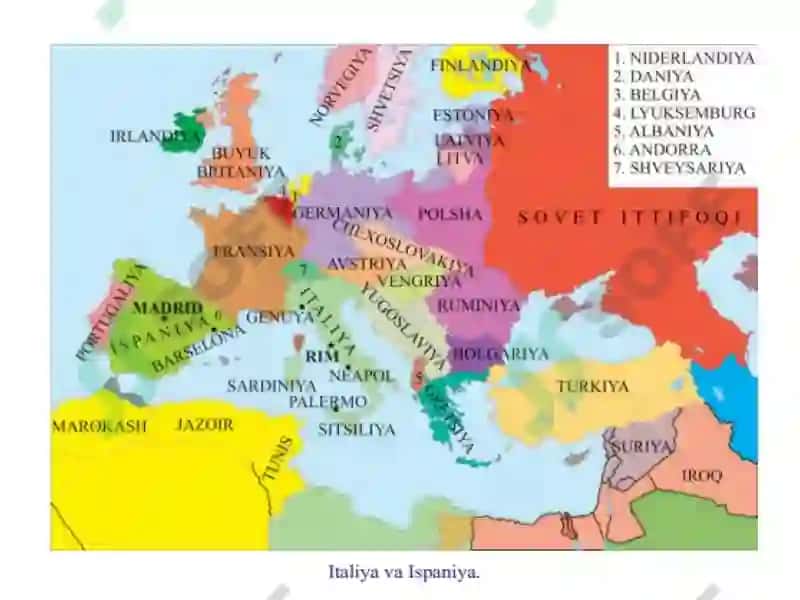 1918 – 1939-YILLARDA ITALIYA VA ISPANIYA 2