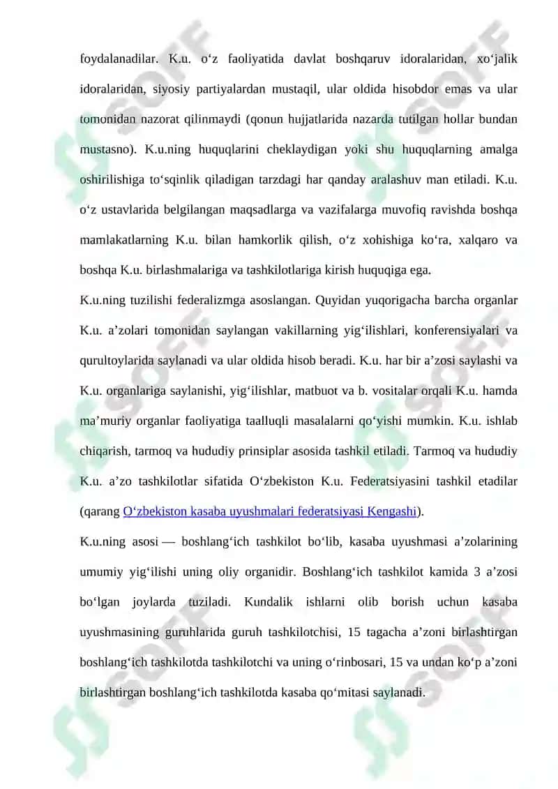 Kasaba uyushmalari 2