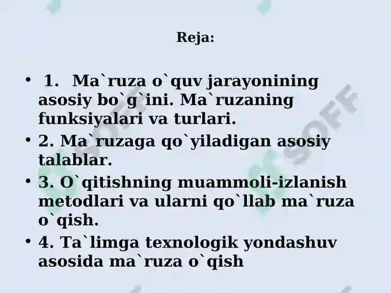 Ma’ruza 2