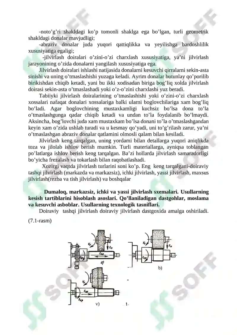 ABRAZIV ASBOBLAR BILAN ZAMONAVIY ISHLOV BERISH 2