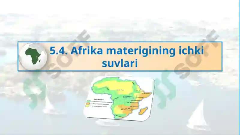 Afrika materigining ichki suvlari 2