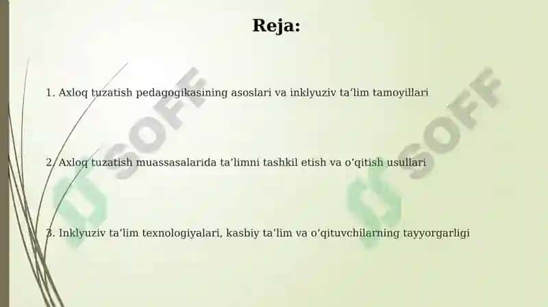 Axloq tuzatish pedagogikasining asoslari 2