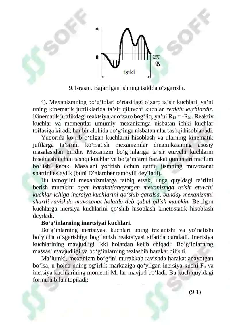 MASHINALARNING MEXANIK XUSUSIYATLARI. 2