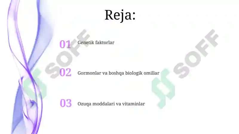 Oziq-ovqat moddalari va ularning kimyoviy tarkibi 2