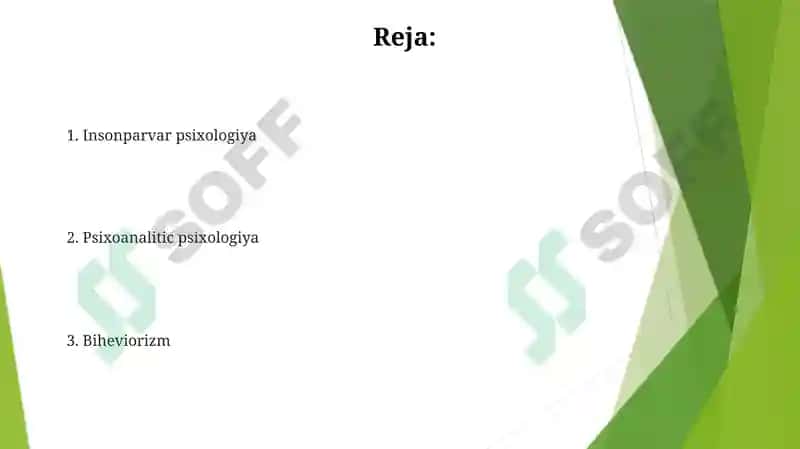Psixologiya maktablari 2