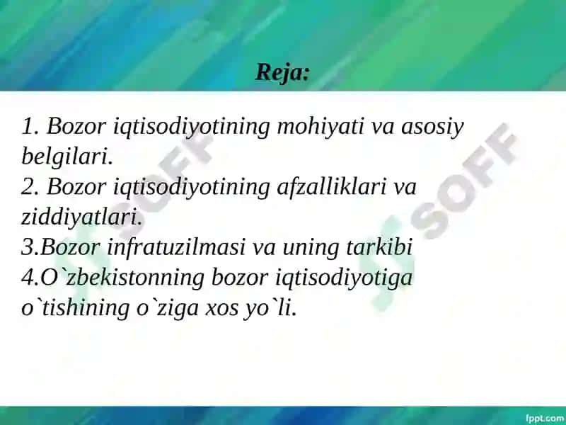 Bozor iqtisodiyoti 2