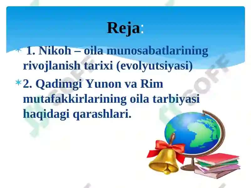 CHET ELDA OILA PEDAGOGIKASI FANINING RIVOJLANISHI TARIXIDAN 2