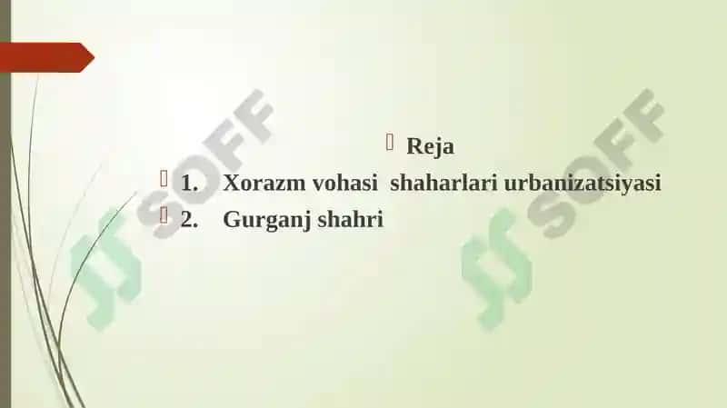 Xorazmning o'rta asr shaharlari 2